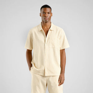 Camisa cuello camisero AMARILLO