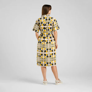 Vestido camisero VERDE