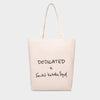 Tote de lona BLANCO