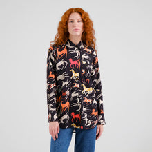 Cargar imagen en el visor de la galería, Camisa manga larga NEGRO
