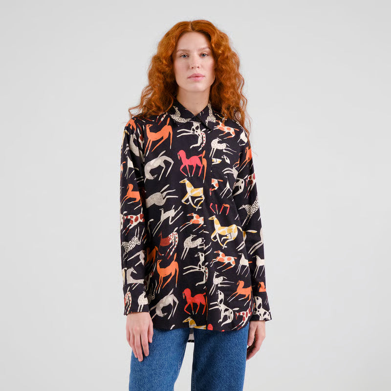 Camisa manga larga NEGRO