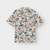 CAMISA ESTAMPADO CENA AZUL