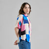 Camisa manga corta Abstract Block Multicolor