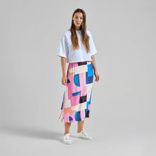 Cargar imagen en el visor de la galería, Falda Abstract Block Multicolor
