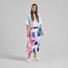 Falda Abstract Block Multicolor