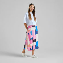 Cargar imagen en el visor de la galería, Falda Abstract Block Multicolor
