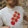 Camiseta tomate Blanco roto