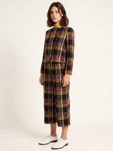 Load image into Gallery viewer, Chaqueta de cuadros escoceses Multicolor
