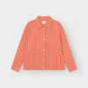 Chaqueta work rayas Rojo
