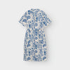 Vestido estampado ocean Azul