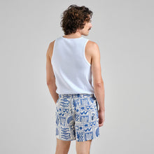 Cargar imagen en el visor de la galería, Pantalón Corto con cordón Ocean Azul
