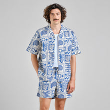 Cargar imagen en el visor de la galería, Pantalón Corto con cordón Ocean Azul
