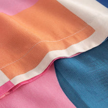 Cargar imagen en el visor de la galería, Camisa manga corta Abstract Block  Multicolor
