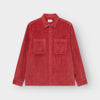 Sobrecamisa pana gruesa Roja