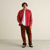 Sobrecamisa pana gruesa Roja