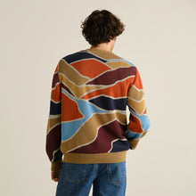 Cargar imagen en el visor de la galería, Jersey Jacquard multicolor
