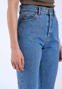 Vaquero Mom fit AZUL