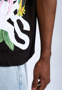 Camisa holgada NEGRO