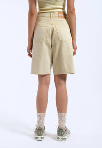 Pantalón corto vaquero AMARILLO