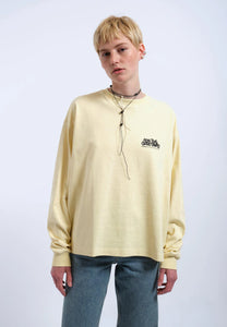 Camiseta M/largas oversize AMARILLO