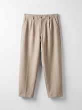 Load image into Gallery viewer, Pantalón holgado lana Beige
