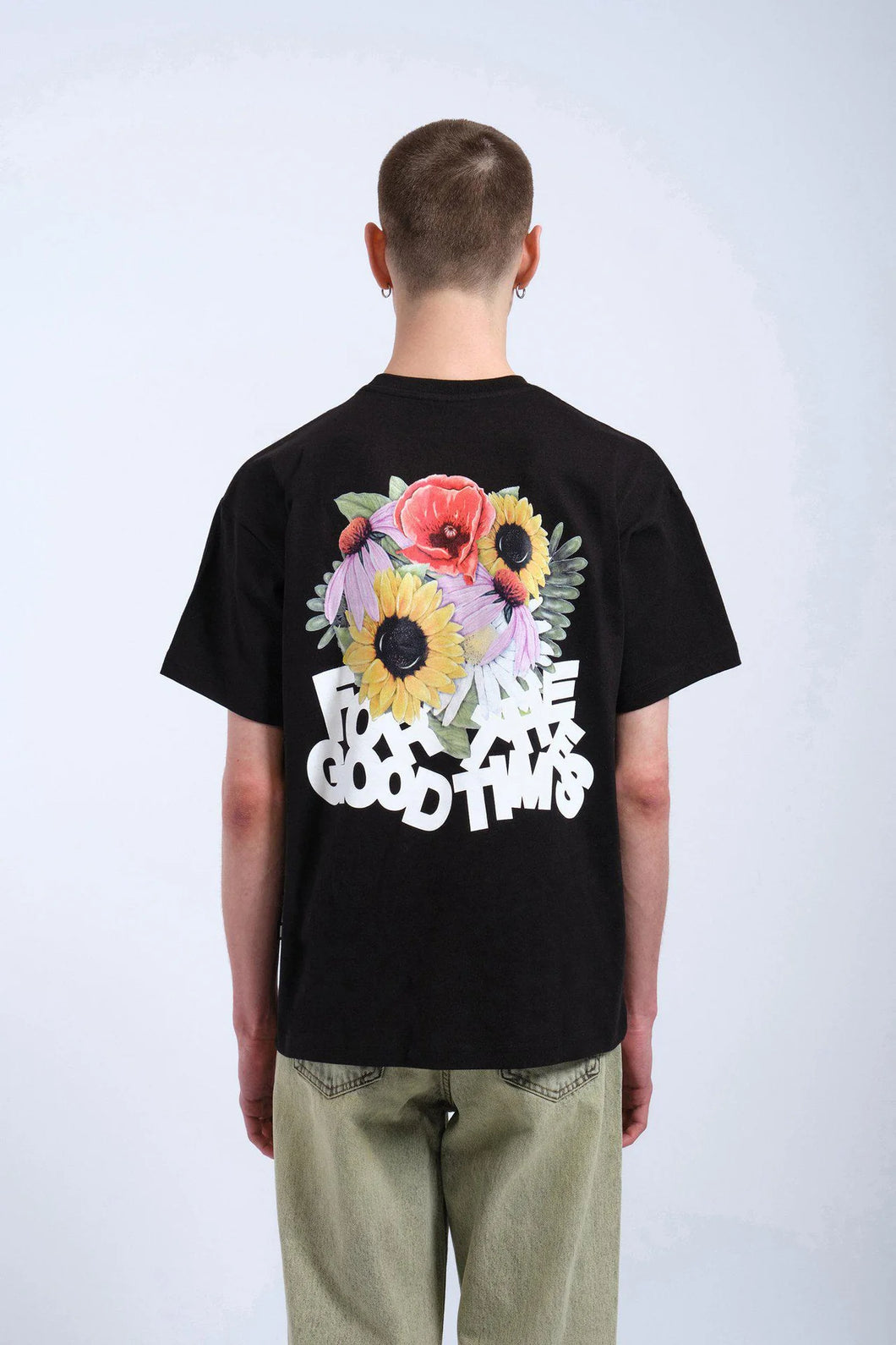 Camiseta corte americano NEGRO