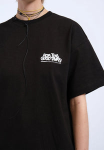 Camiseta corte americano NEGRO
