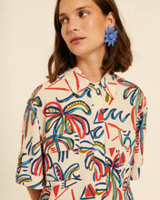 Cargar imagen en el visor de la galería, Camisa manga corta estampado Multicolor
