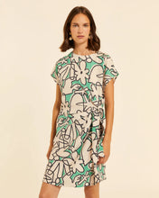 Load image into Gallery viewer, Vestido corto anudado Verde
