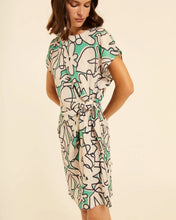 Load image into Gallery viewer, Vestido corto anudado Verde
