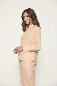 Camisa mangas largas NARANJA