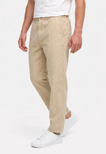 Load image into Gallery viewer, Pantalón micro pana regular beige
