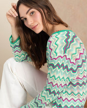 Load image into Gallery viewer, Cárdigan largo tricot VERDE
