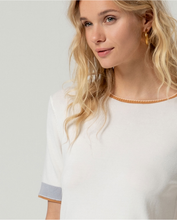 Cargar imagen en el visor de la galería, Jersey punto fino BLANCO
