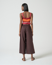 Cargar imagen en el visor de la galería, Pantalón culotte MARRÓN
