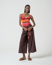 Cargar imagen en el visor de la galería, Pantalón culotte MARRÓN
