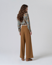 Cargar imagen en el visor de la galería, Pantalón wide leg OCRE

