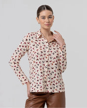 Load image into Gallery viewer, Camisa estampada de manga larga Crudo

