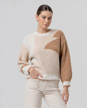 Cargar imagen en el visor de la galería, Jersey de cuello redondo Beige
