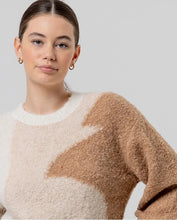 Cargar imagen en el visor de la galería, Jersey de cuello redondo Beige
