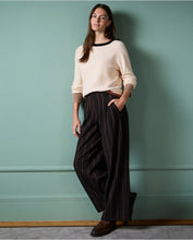 Cargar imagen en el visor de la galería, Pantalón wide leg MARRÓN
