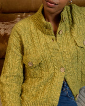 Cargar imagen en el visor de la galería, Cárdigan de punto KAKI
