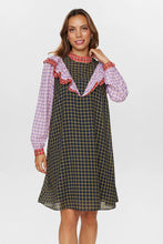Load image into Gallery viewer, Vestido corto a cuadros ROSA
