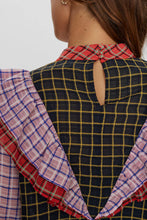 Load image into Gallery viewer, Vestido corto a cuadros ROSA
