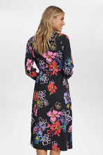 Cargar imagen en el visor de la galería, Vestido camisero NEGRO
