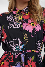 Cargar imagen en el visor de la galería, Vestido camisero NEGRO
