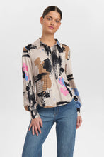 Cargar imagen en el visor de la galería, Camisa M/larga BEIGE
