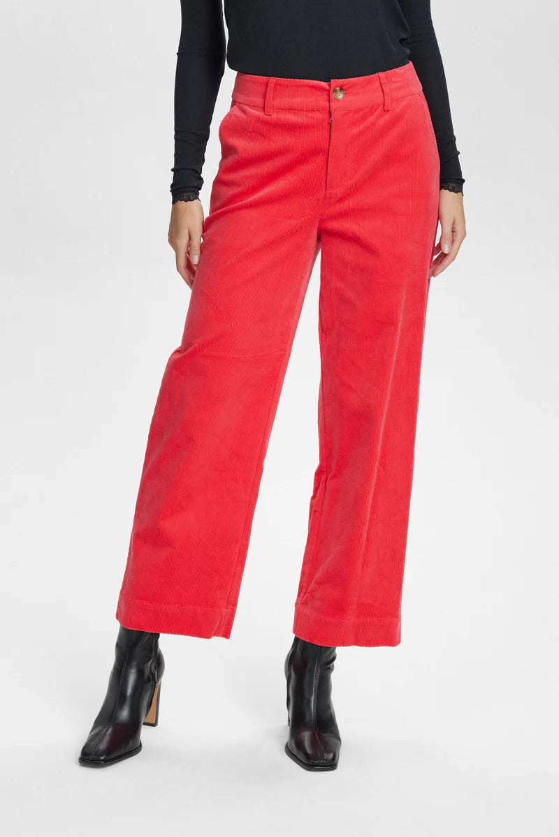 Pantalón de pana ROJO