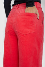 Cargar imagen en el visor de la galería, Pantalón de pana ROJO
