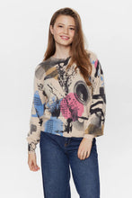 Cargar imagen en el visor de la galería, Jersey cuello redondo BEIGE
